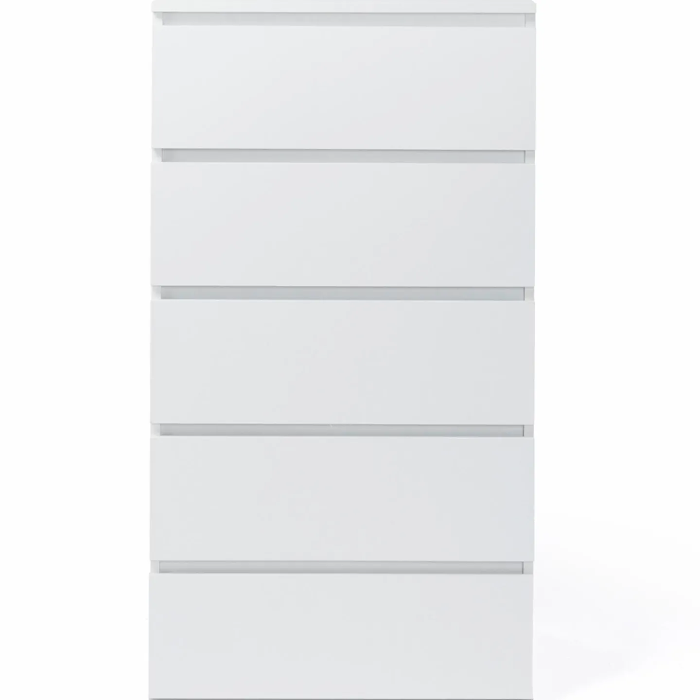 Commode 5 tiroirs blanche*IDMarket Online