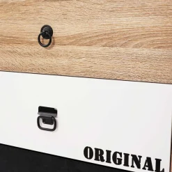 Commode industrielle 6 tiroirs dépareillés*IDMarket Hot