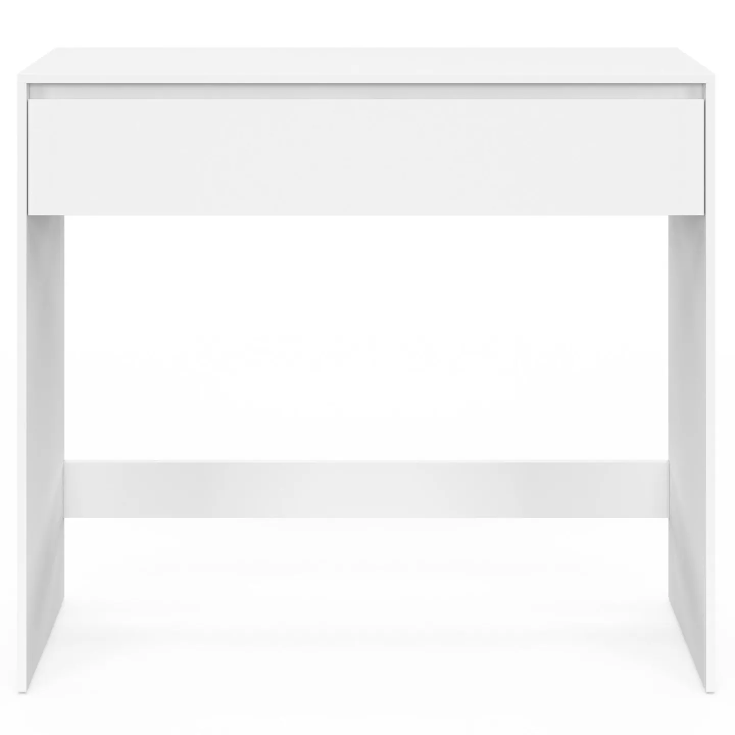 Console bois blanc 1 tiroir design moderne*IDMarket Sale