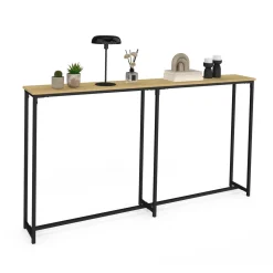 Console bout de canapé table d'appoint design industriel*IDMarket Sale