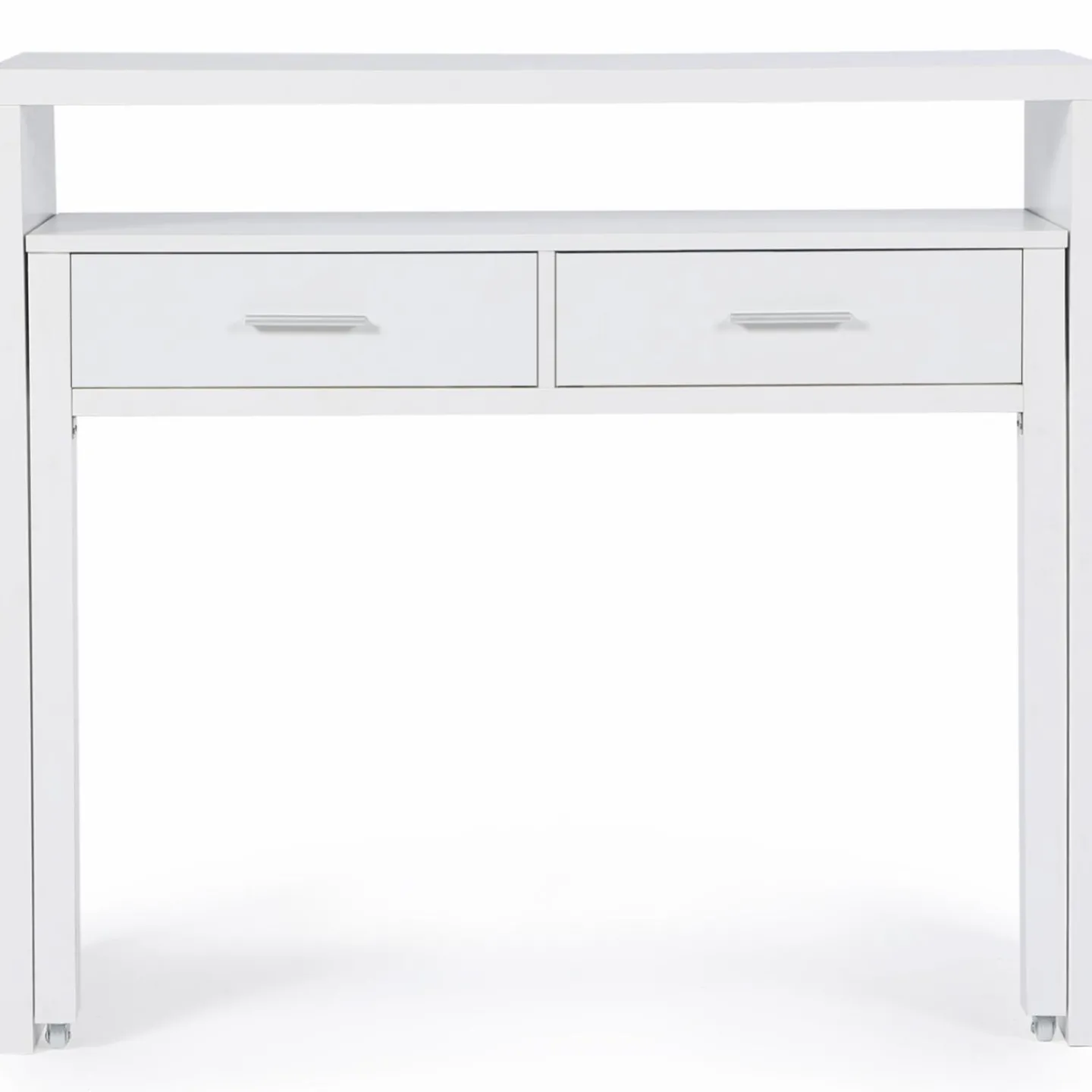 Console bureau extensible blanc*IDMarket Best