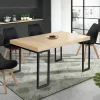 Console extensible industrielle 140 cm*IDMarket Discount