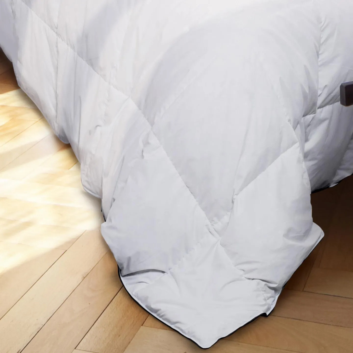 Couette plume d'oie 220x240 cm*IDMarket New