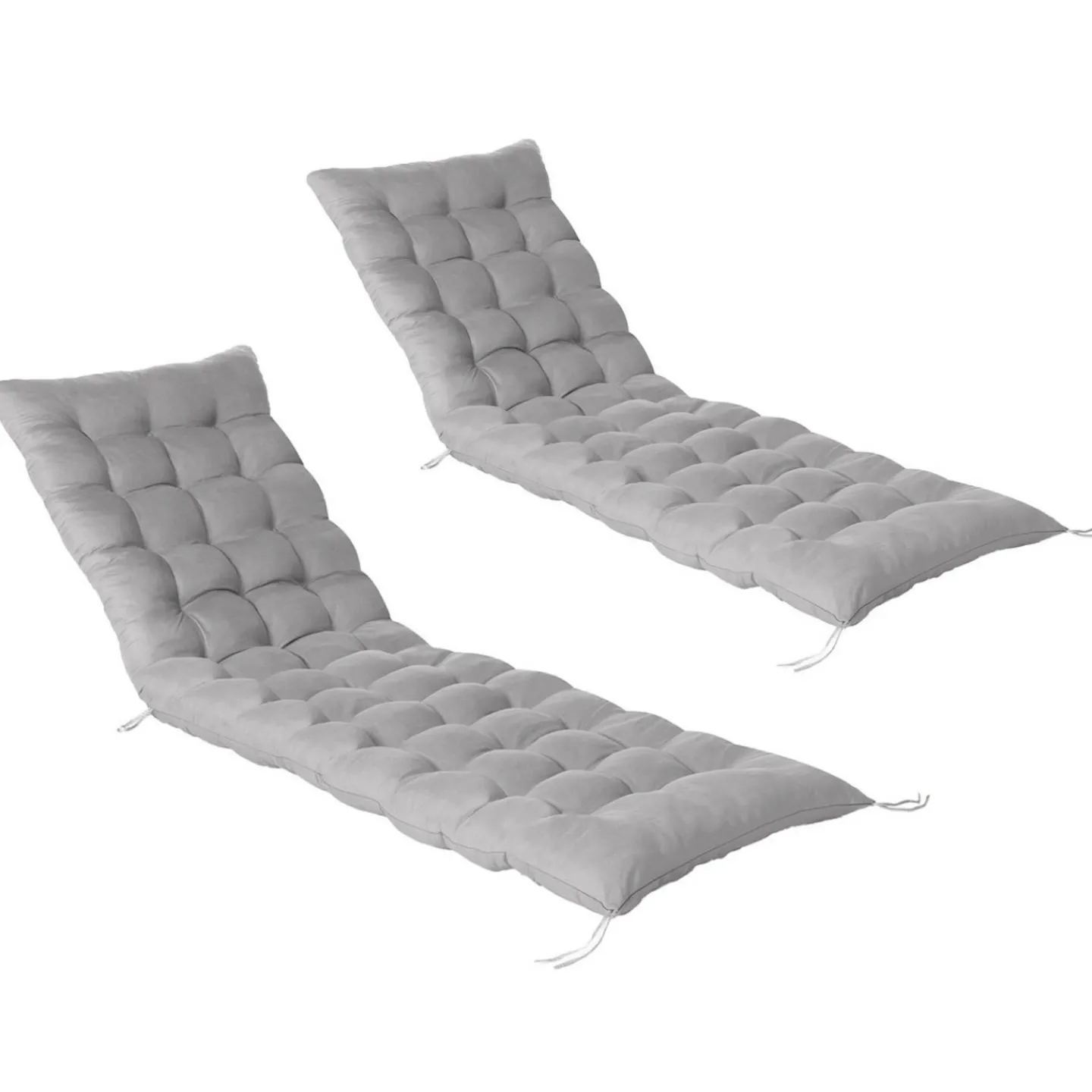 Coussin bain de soleil transat gris 180 cm*IDMarket Sale