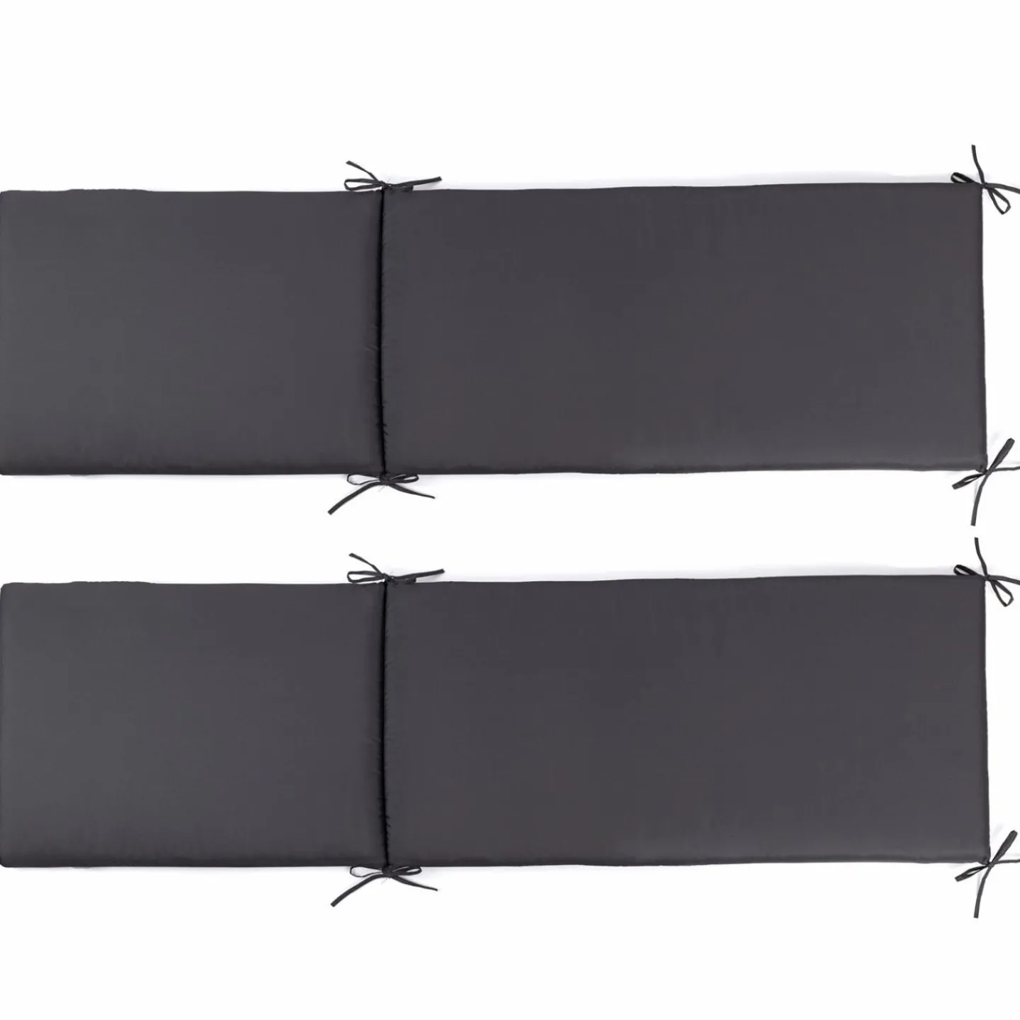 Coussins transat gris 190 cm*IDMarket Clearance