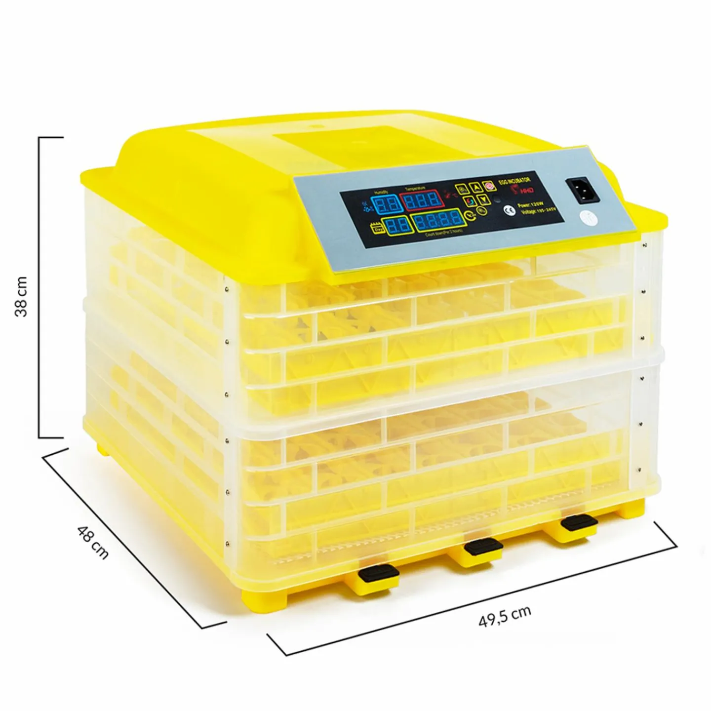 Couveuse incubateur 112 œufs*IDMarket