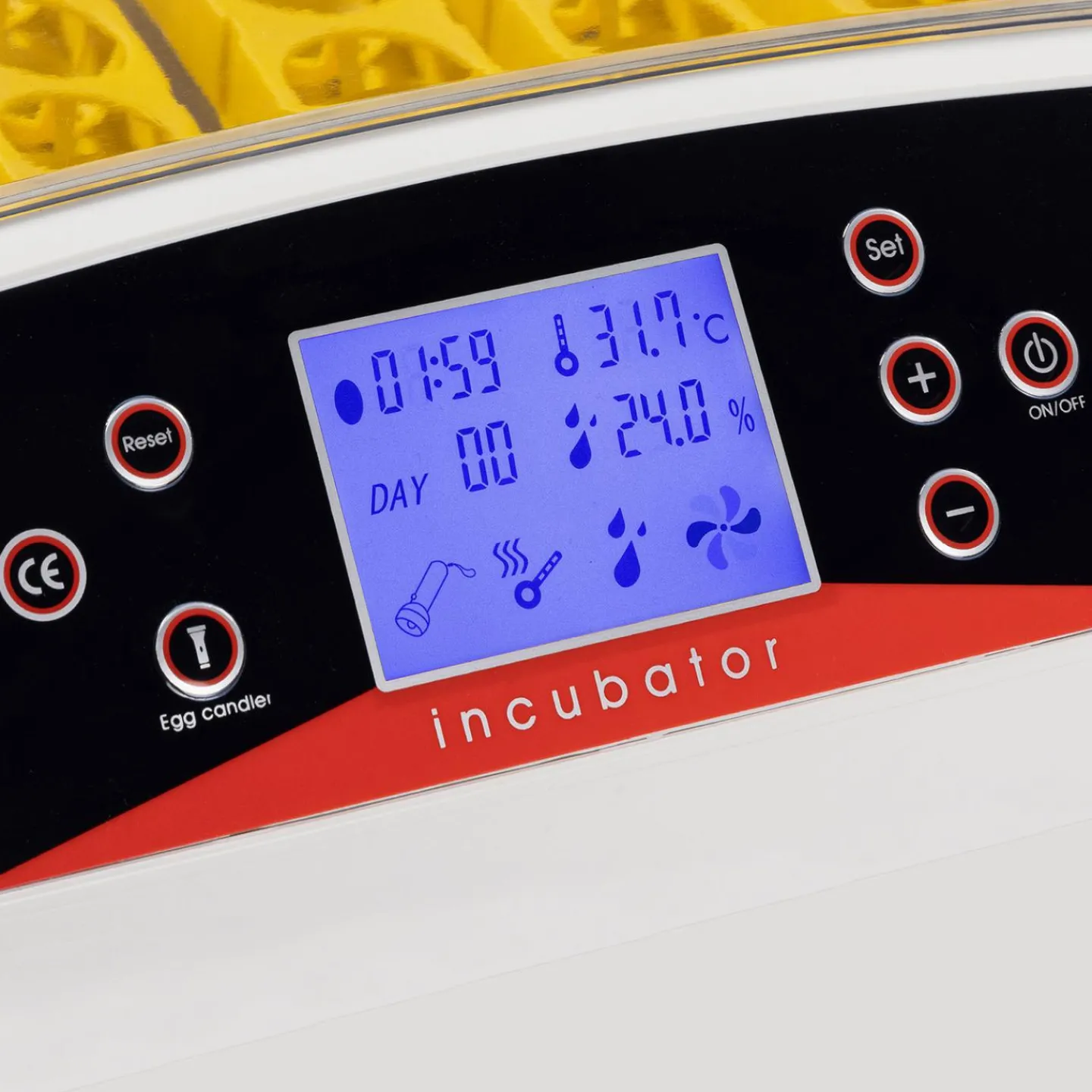 Couveuse professionnelle automatique 56 œufs avec incubateur*IDMarket New