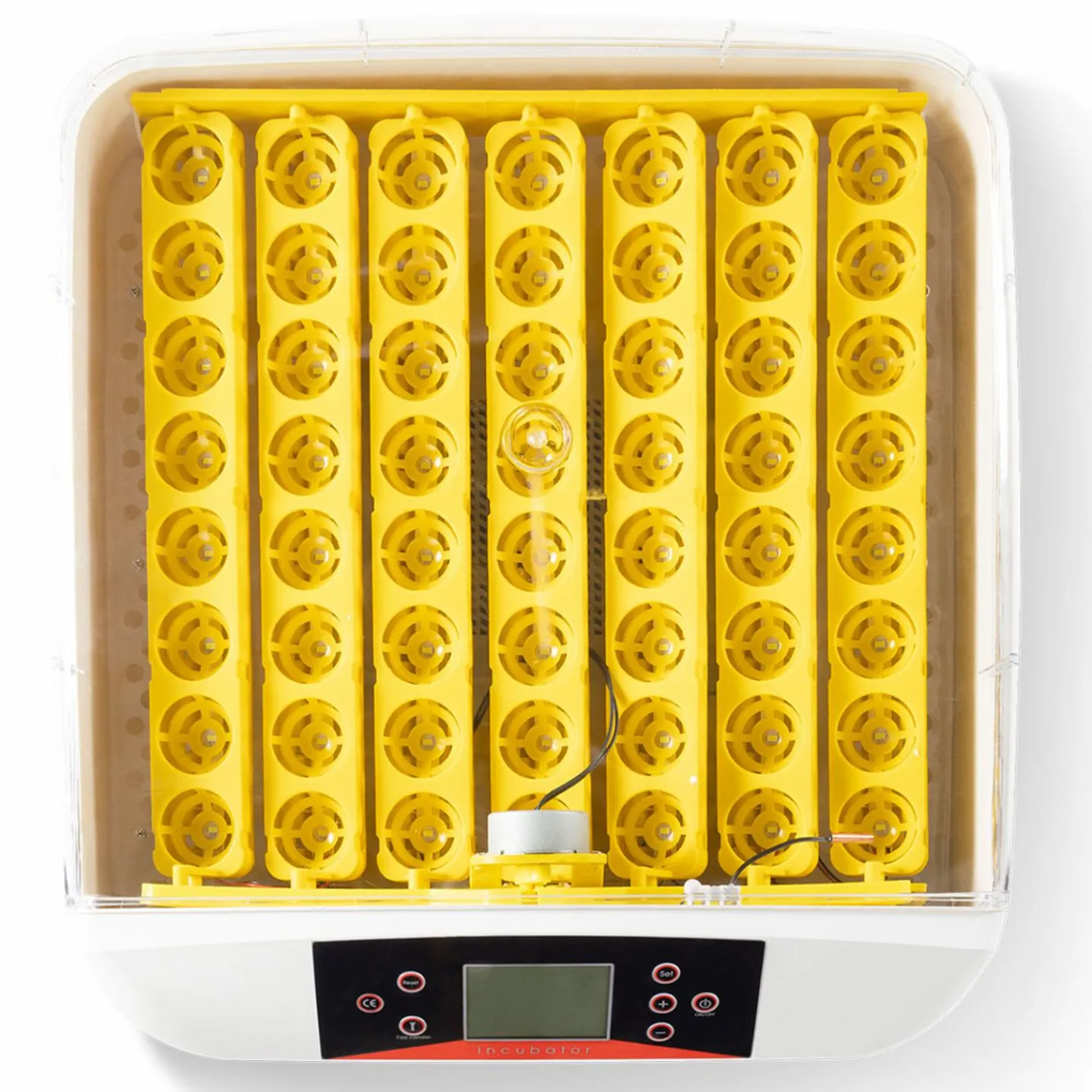 Couveuse professionnelle automatique 56 œufs avec incubateur*IDMarket New