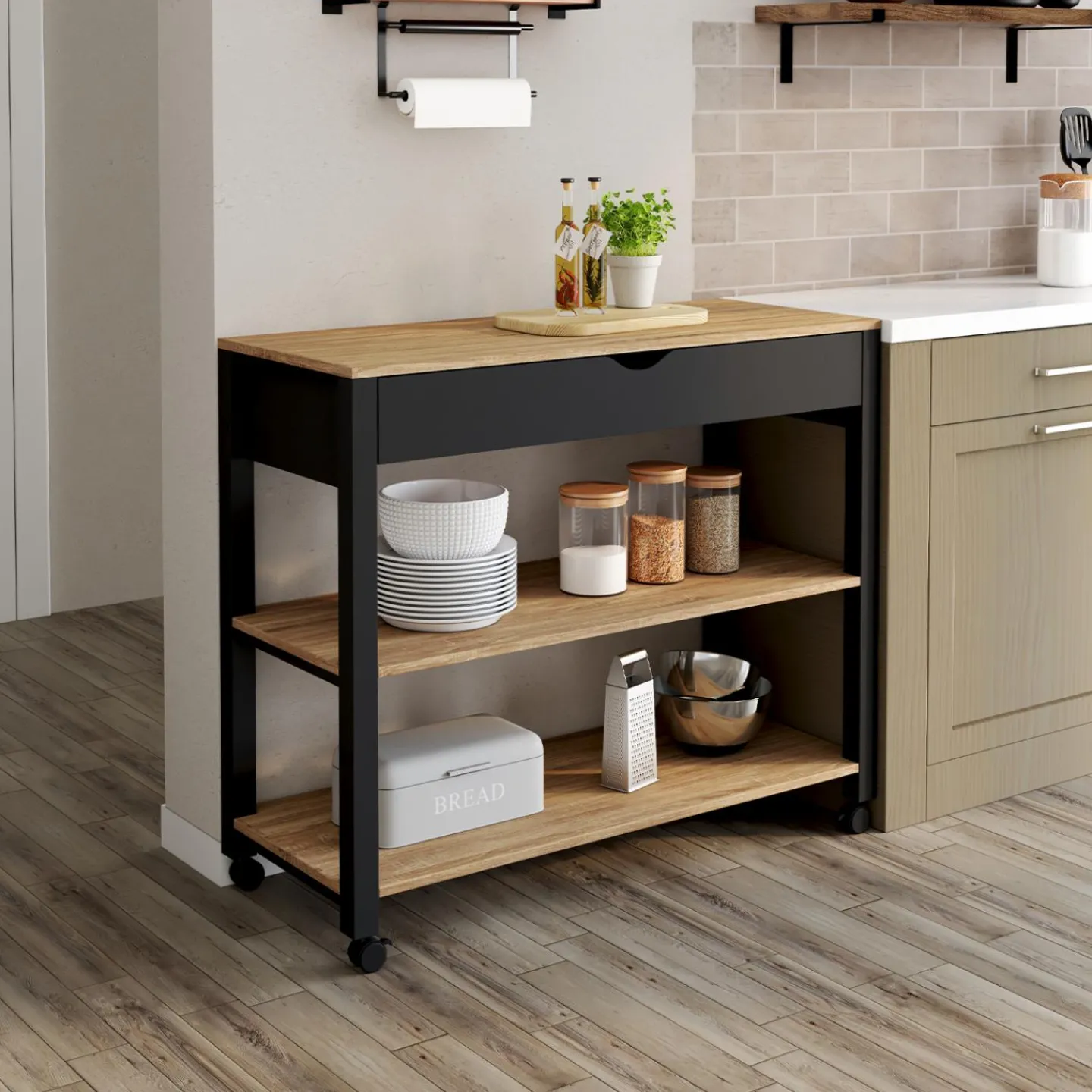 Desserte de cuisine XXL L.100 CM*IDMarket Hot