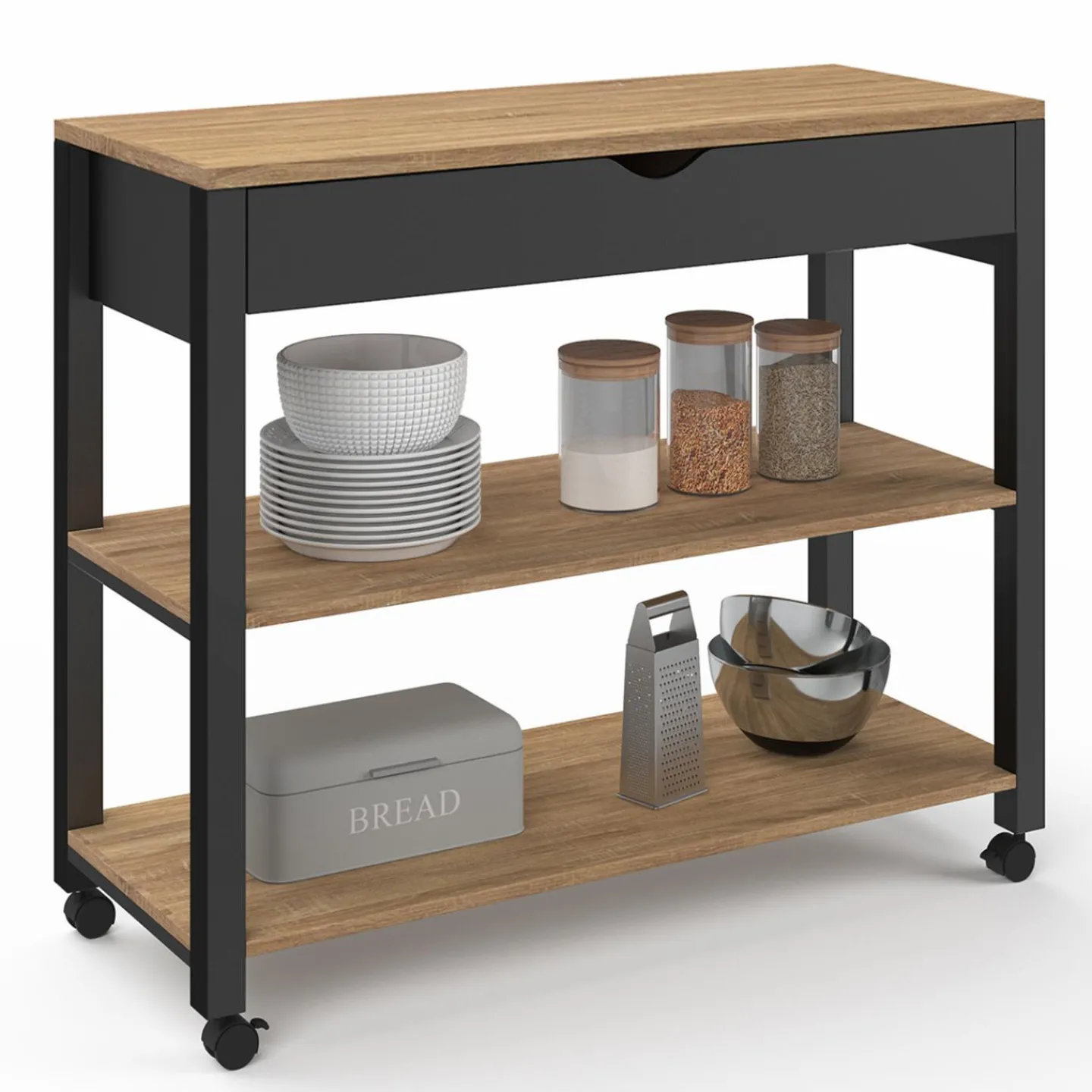 Desserte de cuisine XXL L.100 CM*IDMarket Hot