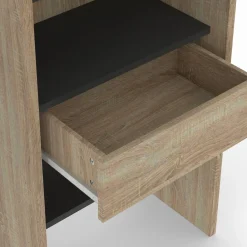 Dressing extensible bois et noir*IDMarket Best