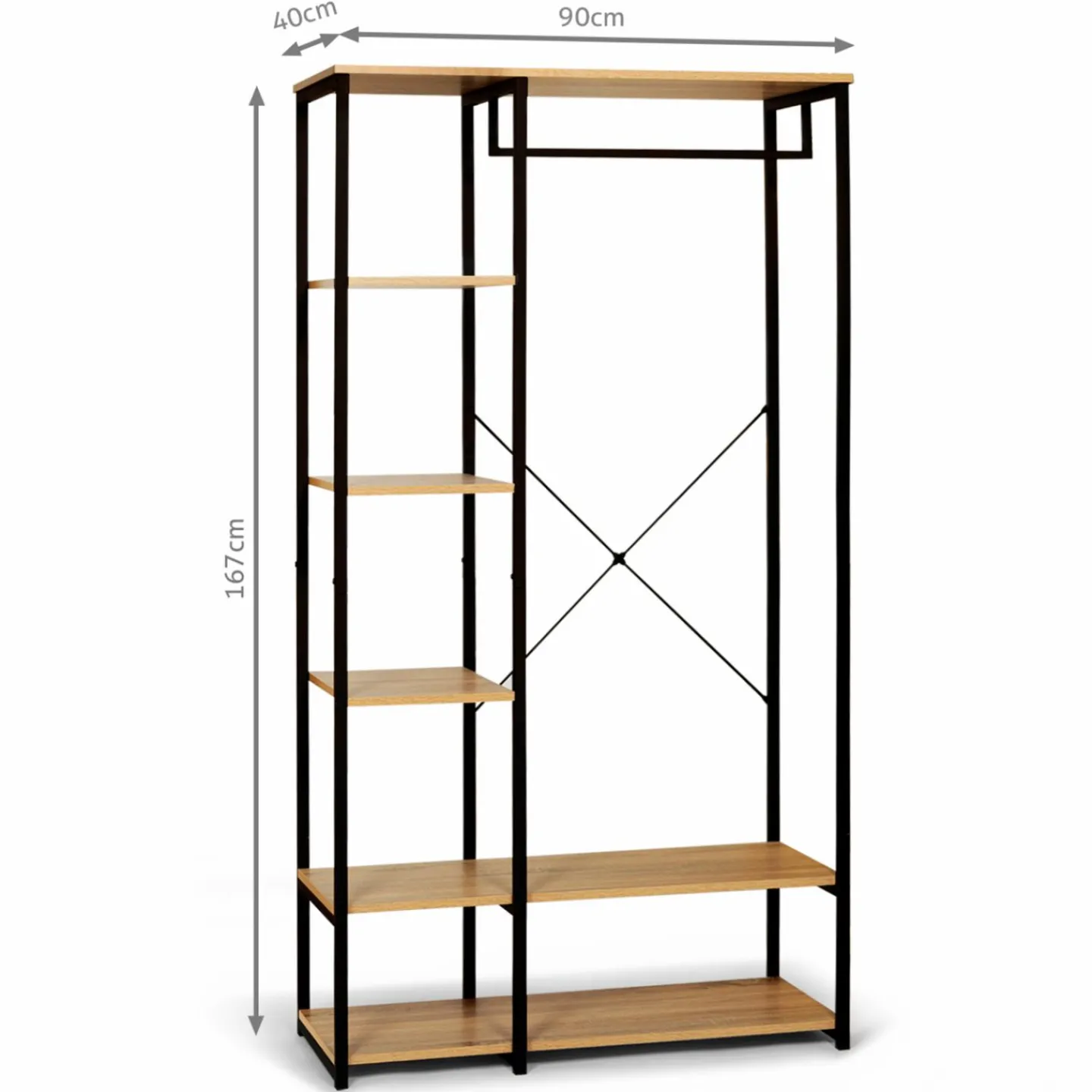 Dressing industriel 90 cm*IDMarket