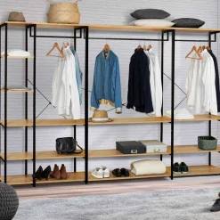 Dressing ouvert industriel 167 cm*IDMarket New