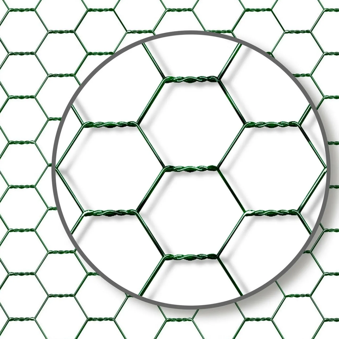 Enclos poulailler 18 m2 parc grillagé 6x3m acier galvanisé*IDMarket Online