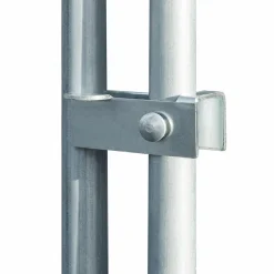 Enclos poules 2x4m acier galvanisé*IDMarket New