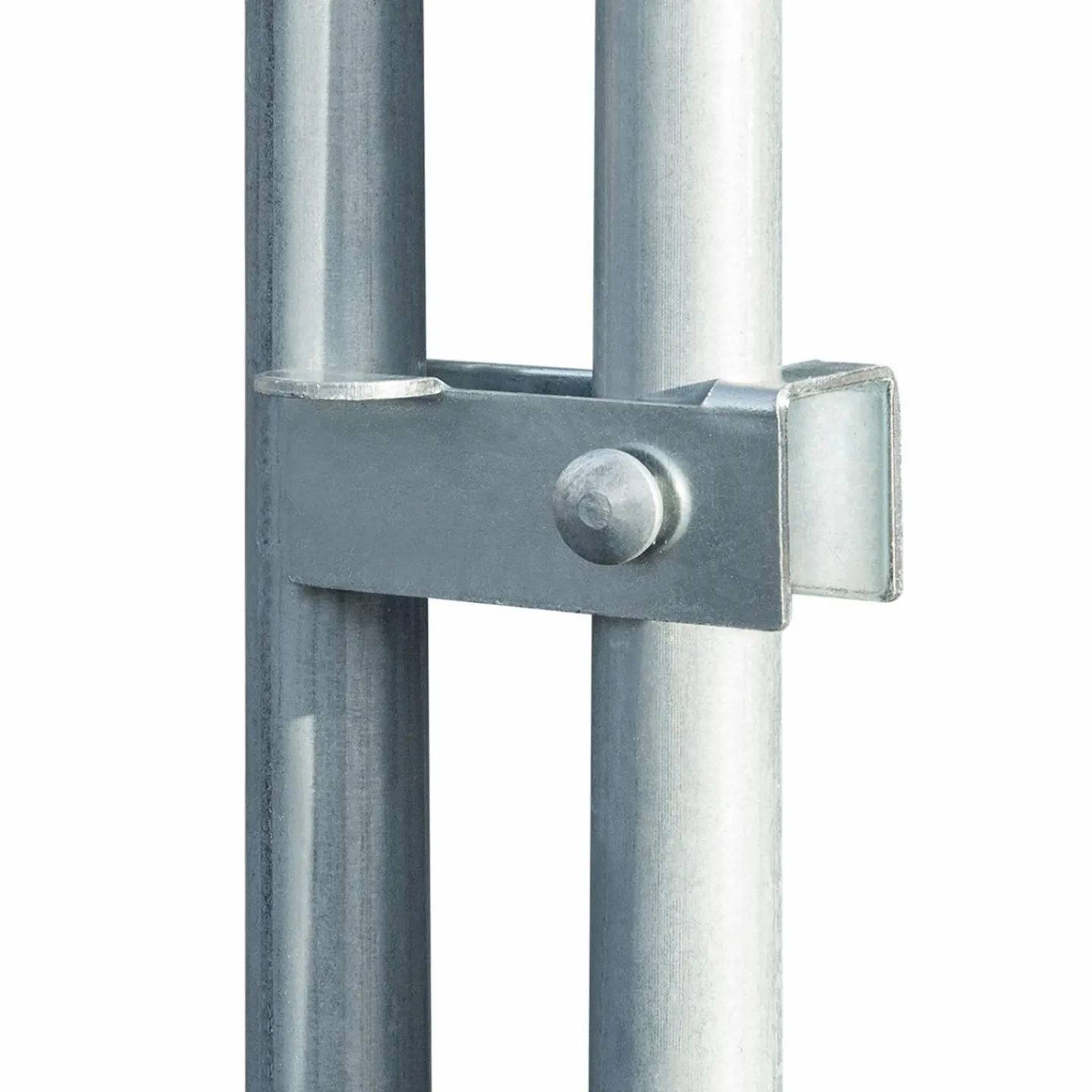 Enclos poules 2x4m acier galvanisé*IDMarket New