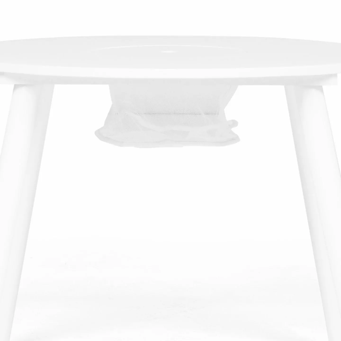 Ensemble de table et chaises pour enfant en bois blanc*IDMarket Outlet