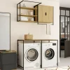 Ensemble pour machine à laver et sèche-linge design industriel*IDMarket Hot