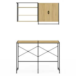 Ensemble pour machine à laver et sèche-linge design industriel*IDMarket Hot