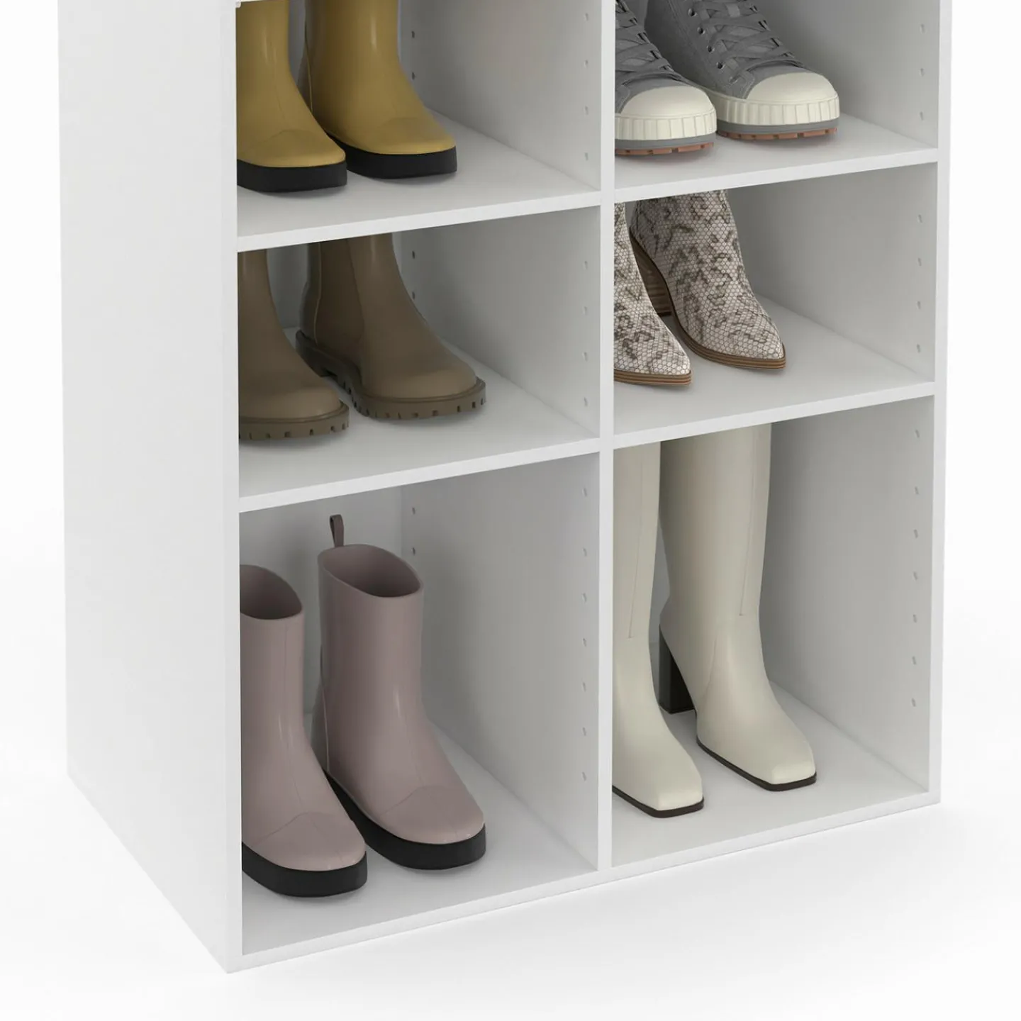 Etagère à chaussures 16 compartiments*IDMarket Outlet