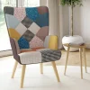 Fauteuil scandinave multicolore*IDMarket Hot