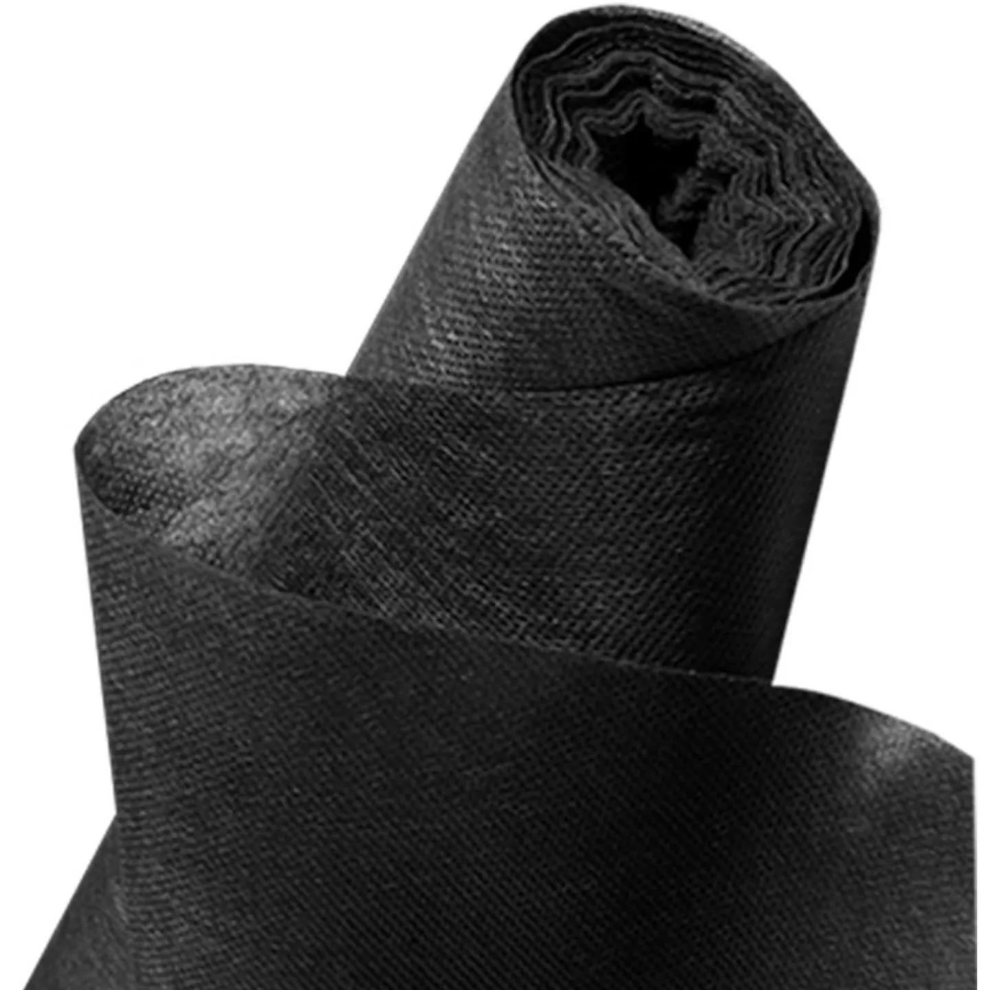 Feutre géotextile noir pour paillage du jardin*IDMarket Discount