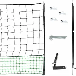 Filet à poules de 50m avec porte*IDMarket Outlet