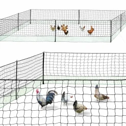 Filet de clôture pour poulailler 24 mètres*IDMarket Clearance