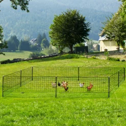 Filet de clôture pour poulailler 24 mètres*IDMarket Clearance