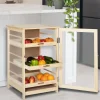 Garde-manger bois pour fruits et légumes*IDMarket Discount