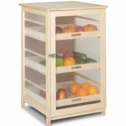 Garde-manger bois pour fruits et légumes*IDMarket Discount