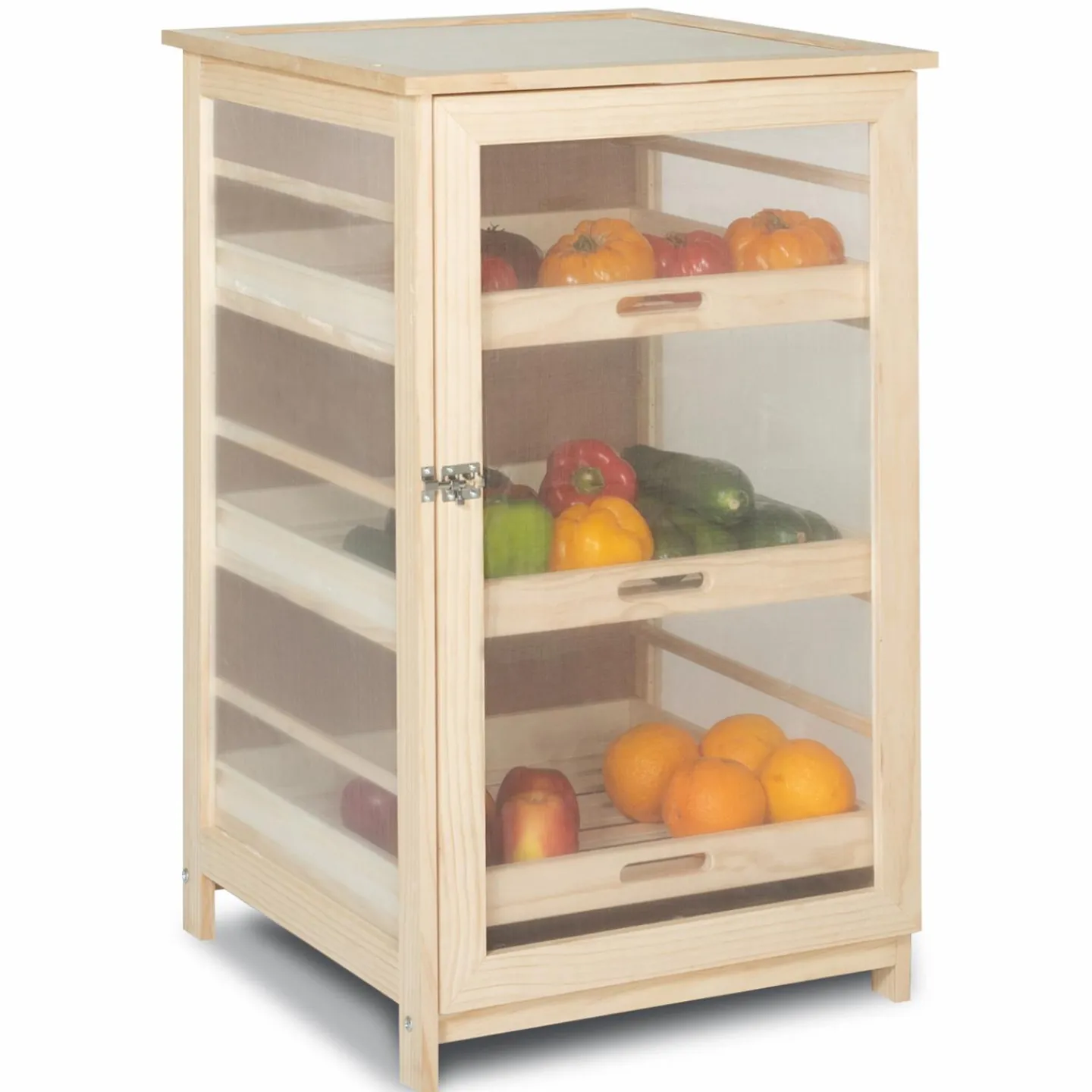 Garde-manger bois pour fruits et légumes*IDMarket Discount
