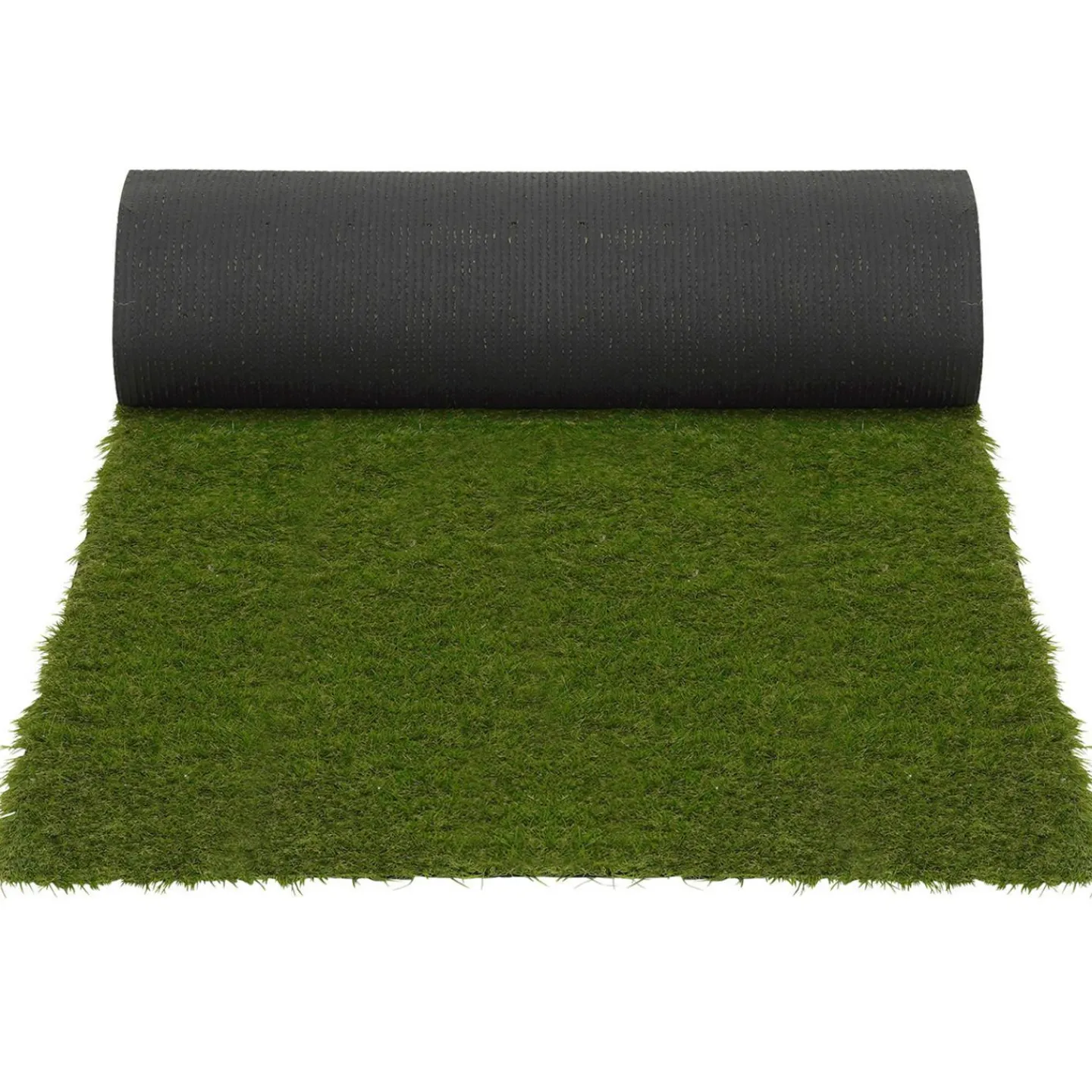 Gazon synthétique 40 mm d'épaisseur 1x10 M pour jardin / balcon*IDMarket Hot