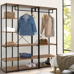 Grand dressing modulable style industriel*IDMarket Hot