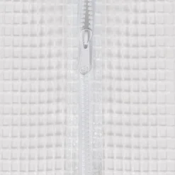 Grande serre de jardin blanche avec 8 fenêtres*IDMarket Best