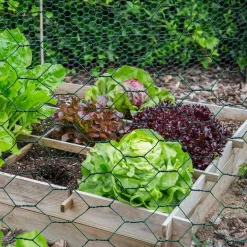 Grillage à poule vert 1x25m clôture souple jardin animaux*IDMarket Discount