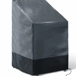 Housse protection chaise imperméable grise et noire*IDMarket Discount