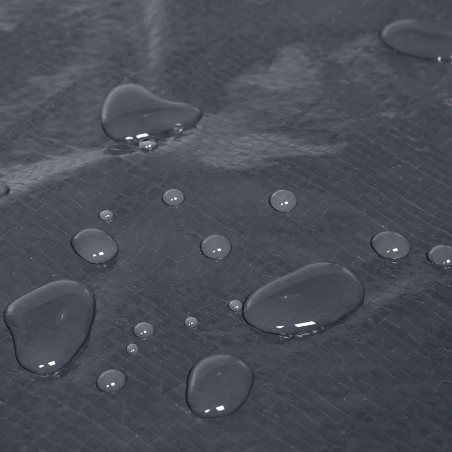 Housse protection chaise imperméable grise et noire*IDMarket Discount