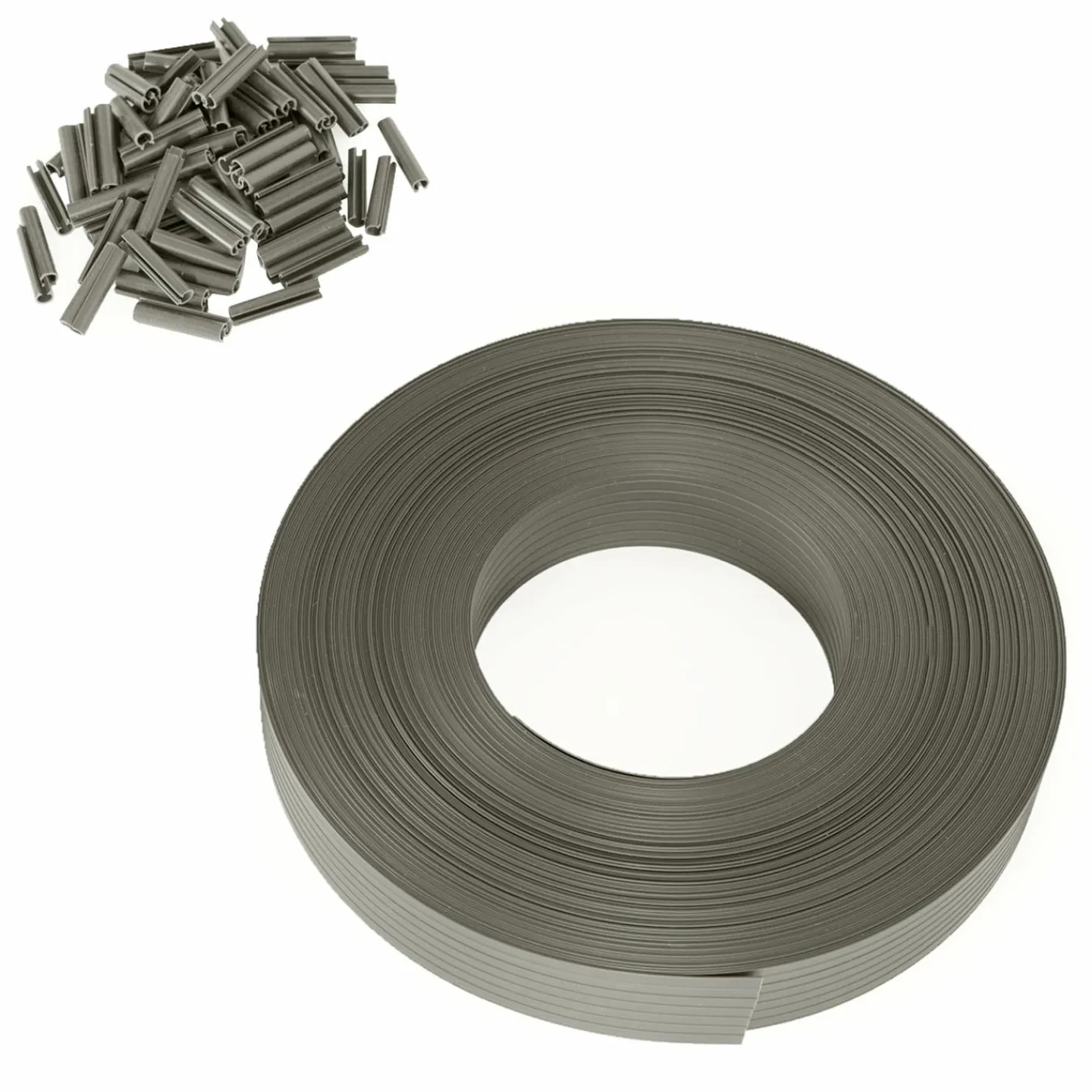 Kit de lamelles d'occultation pour grillage rigide gris clair 60 m*IDMarket Online