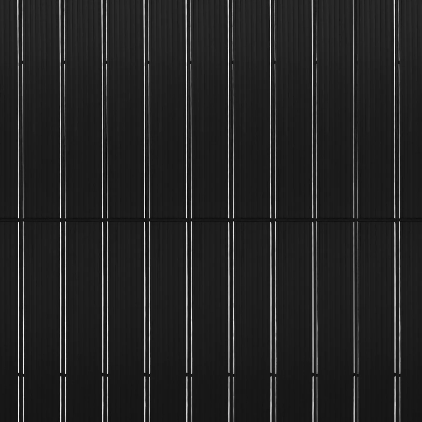 Kit de lamelles d’occultation pour grillage rigide noires*IDMarket Sale