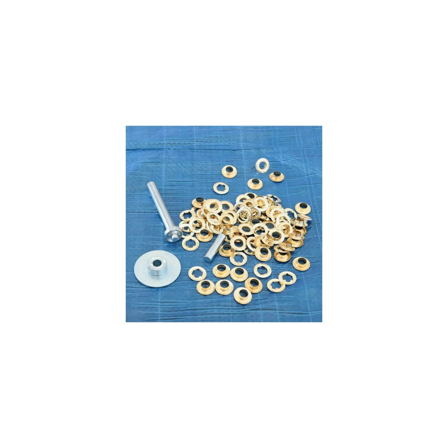 Kit pose œillets avec matrice et emporte-pièces*IDMarket Clearance