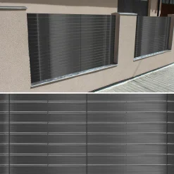 Lamelles d’occultation pour grillage rigide*IDMarket Discount
