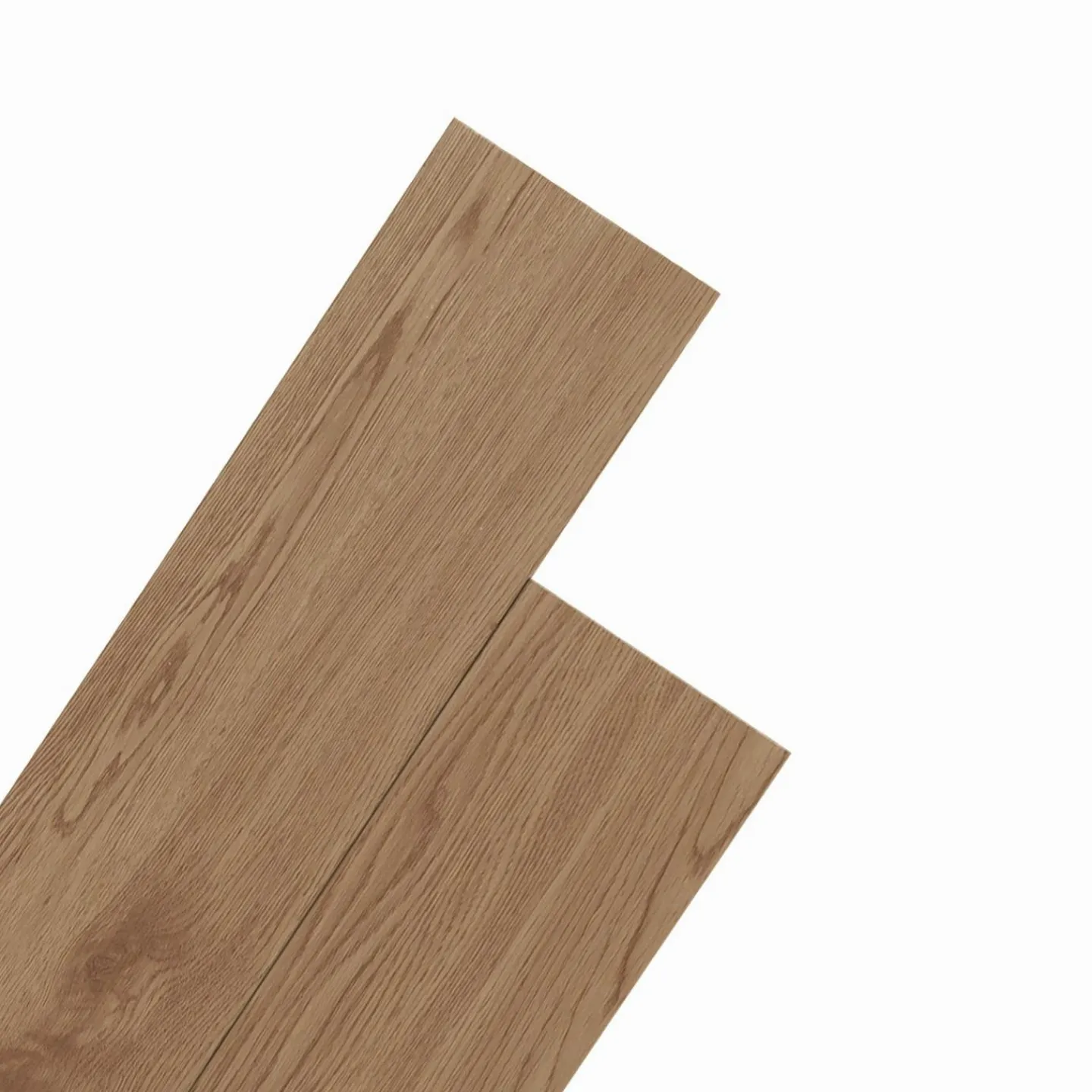 Lames PVC adhésives bois chêne foncé*IDMarket New