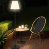 Lampadaire solaire extérieur LED multicolore*IDMarket Hot