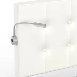 Lit double 140 x 190 avec liseuses*IDMarket Sale