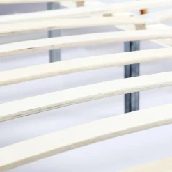 Lit style scandinave 160x200 cm gris*IDMarket