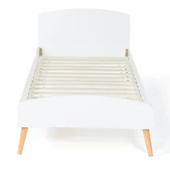 Lit style scandinave 90x190 cm blanc*IDMarket Hot