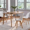 Lot de 4 chaises scandinaves blanches*IDMarket Hot