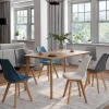 Lot de 6 chaises scandinaves 4 couleurs*IDMarket Sale