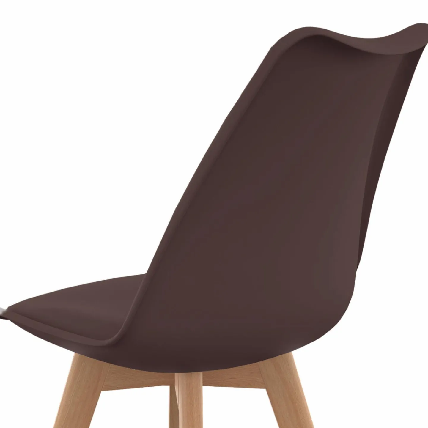 Lot de 6 chaises scandinaves mix color taupe, beige et blanc*IDMarket Sale